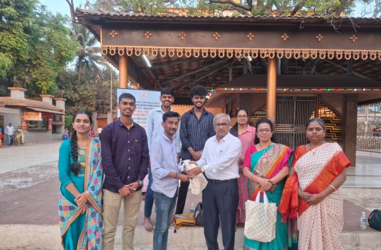 के वाय सी साठी गणेशखिंड येथील मॉडर्न महाविद्यालयातील फ्युचर बँकर्स फोरमने केली जनजागृती…