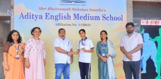 बाणेर येथील आदित्य इंग्लिश मीडियम स्कूल ची राष्ट्रीय तायक्वांदो स्पर्धेत चमकदार कामगिरी; प्रगती स्वामीला कांस्यपदक…