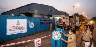FDA चा सिप्ला फार्मावर मोठा दणका: पुण्यातील वडकी येथील गोदामाचा औषध विक्री परवाना रद्द; ११ लाखांचा साठा जप्त